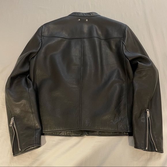 【Coach New York】 Leather Racer Jacket - Picture 2 of 3